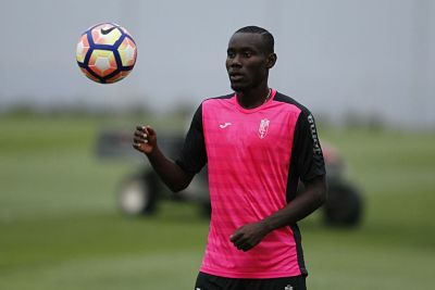 Angbam ya ha entrenado junto al grupo (GRANADA CF) 