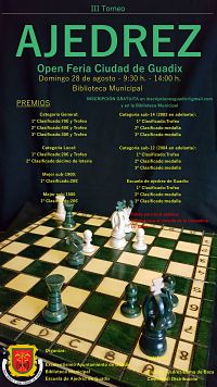 Torneo de ajedrez en Guadix 