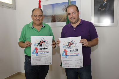 Presentación del triatlón hueteño 