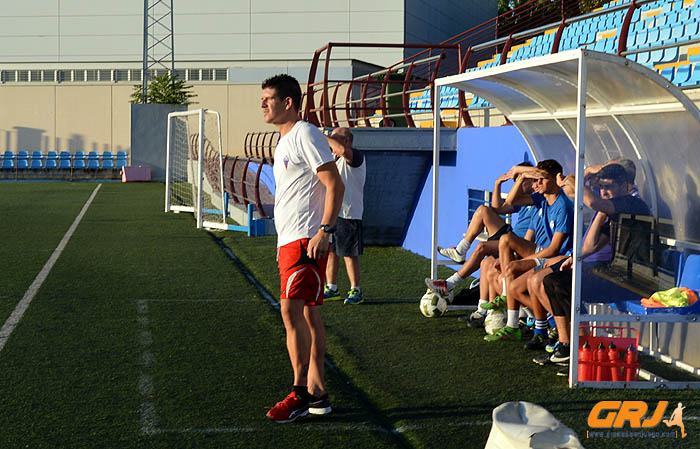 Levi Cantero en un encuentro de pretemporada con el Vandalia (GRJ)
