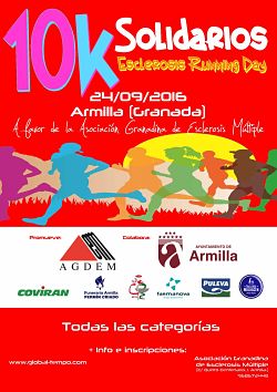 Cartel de la prueba solidaria 