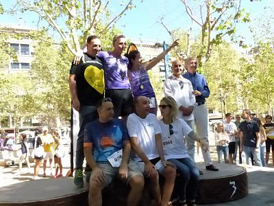 Entrega de premios de la prueba 