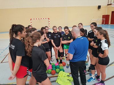 El equipo cadete femenino 