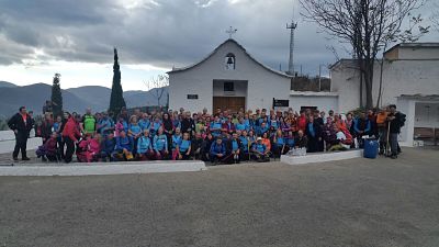 Participantes en la marcha 