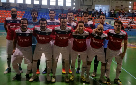 El equipo peligreño en el pabellón municipal de Coín (GRJ)