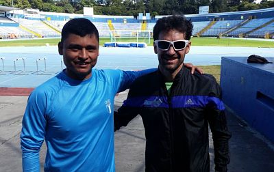 Paquillo y Barrondo, listos para entrenar (PUBLINEWS GUATEMALA)