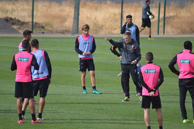 El equipo prepara una nueva jornada 