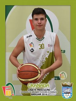 Villanueva, representante granadino en la Selección autonómica 