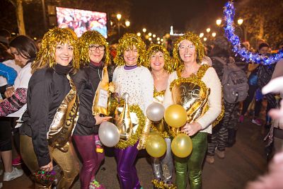 El ambiente festivo fue protagonista 