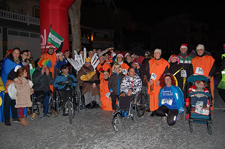 Las calles se llenaron con los cerca de 300 participantes (GRJ)
