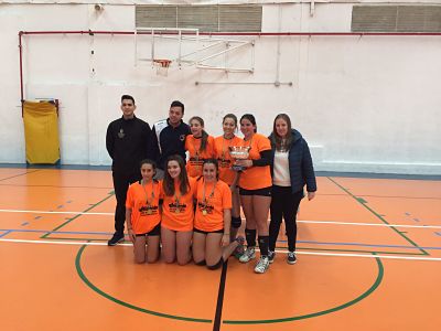 Uno de los equipos ganadores 