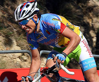 Manuel Vázquez ha participado en la Vuelta a Asturias y la Subida al Naranco