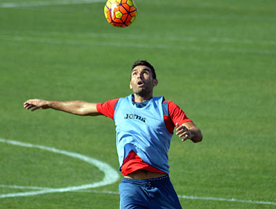 Barral, en un entrenamiento (GRJ)