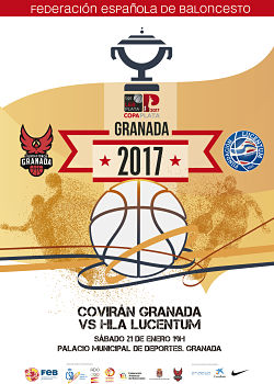 Cartel de la Copa de la LEB Plata