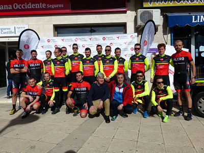 Integrantes del club ciclista 