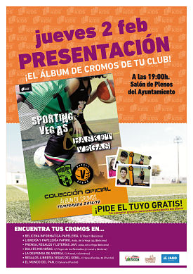 Los deportistas tendrán sus cromos 