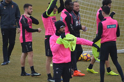 Carcela ya se ha entrenado con el equipo 