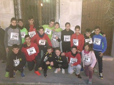Algunos de los participantes más jóvenes 