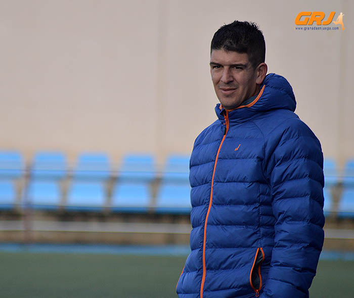 Leví Cantero durante el partido de la pasada jornada ante el FC Cubillas (GRJ)