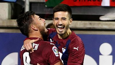 Fran Rico está feliz en el Eibar 