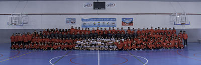 Integrantes de las escuelas deportivas de Lanjarón 