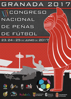 Cartel oficial del Congreso Nacional de Peñas 