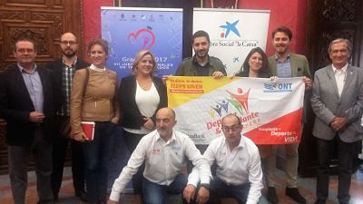 Presentación de los Juegos para transplantados 