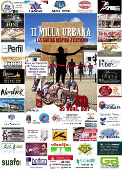 Cartel de la prueba