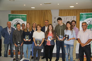 Acto de entrega de trofeos 