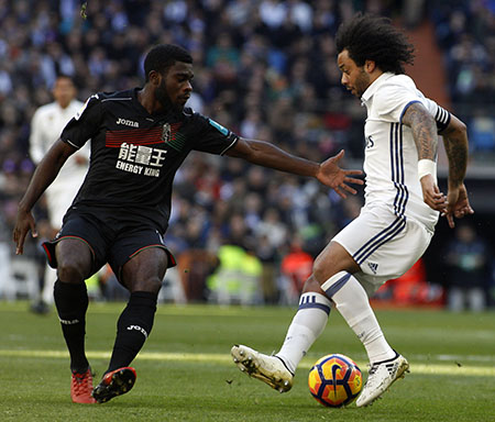 Boga con Marcelo en el encuentro de la primera vuelta (LOF)