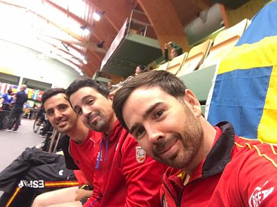 Ruiz, junto a Valera y Cardona 