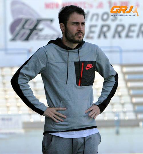 José Manuel García en el último encuentro ante el Vélez CF (J. HURTADO)