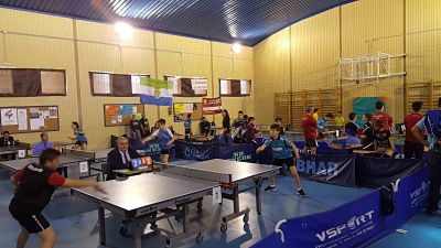 Uno de los instantes del torneo 