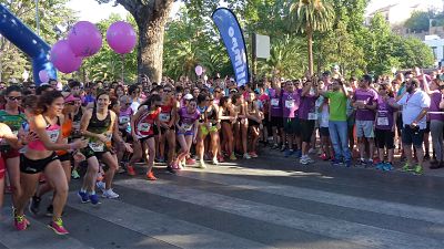 Salida de la Carrera de la mujer 