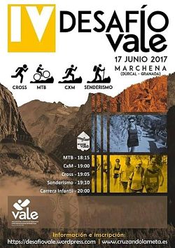 Cartel de la prueba 