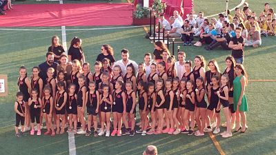 Participantes en el homenaje 