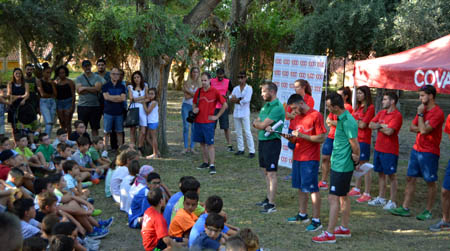 Un momento de la recepción de los participantes en el Campus (GRJ)