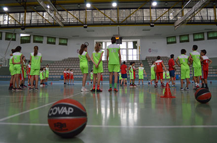 Un momento de la celebración del Campus Covap en Armilla