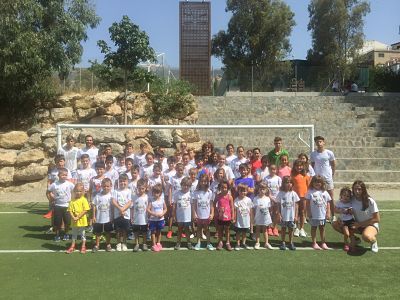 Participantes en los campus deportivos 