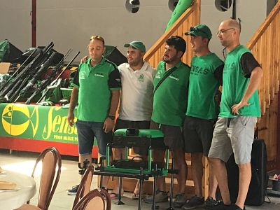 Pódium cel certamen 