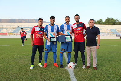 Entrega de las placas 