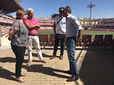 Visita a Los Cármenes 