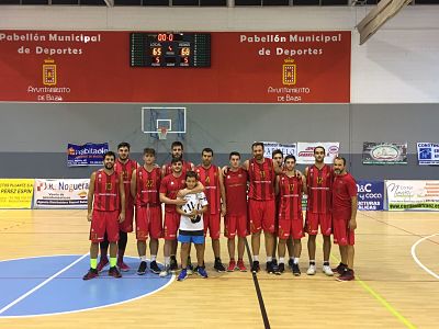 El equipo bastetano no pudo llevarse el triunfo 