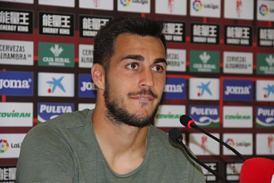 Joselu, en la rueda de prensa (GRJ)