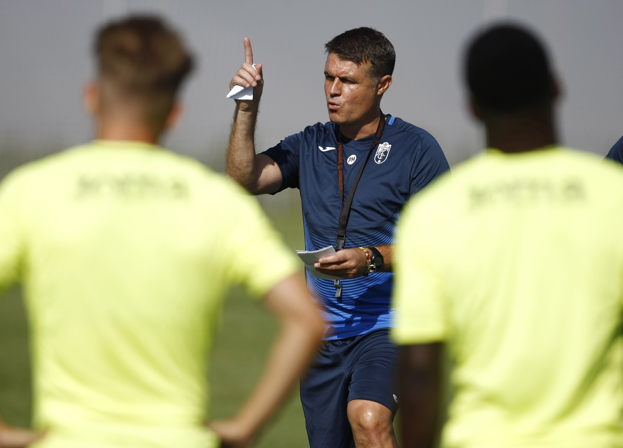Pedro Morillo, entrenador del filial rojiblancos  (GRANADA CF)