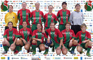 Plantilla del Granada Atl. Feminas