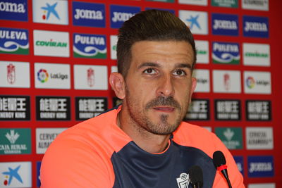 Javi Varas, hoy en rueda de prensa (GRJ)