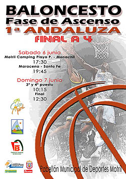 Cartel oficial de la Final a cuatro en Motril 