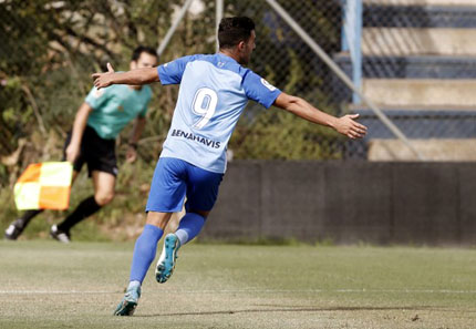 El filial malacitano pasó por encima del Guadix CF (MALAGACF.ES)