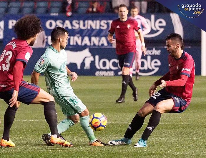Acción del partido ante Osasuna
